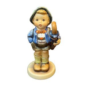 Goebel Hummel Figurine Home From Market #198 2/0 Pig Germany 2007‎ Farm Rustic